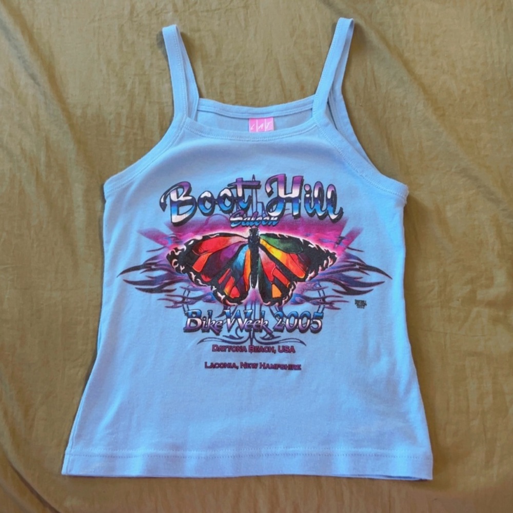 Novelty Biker top